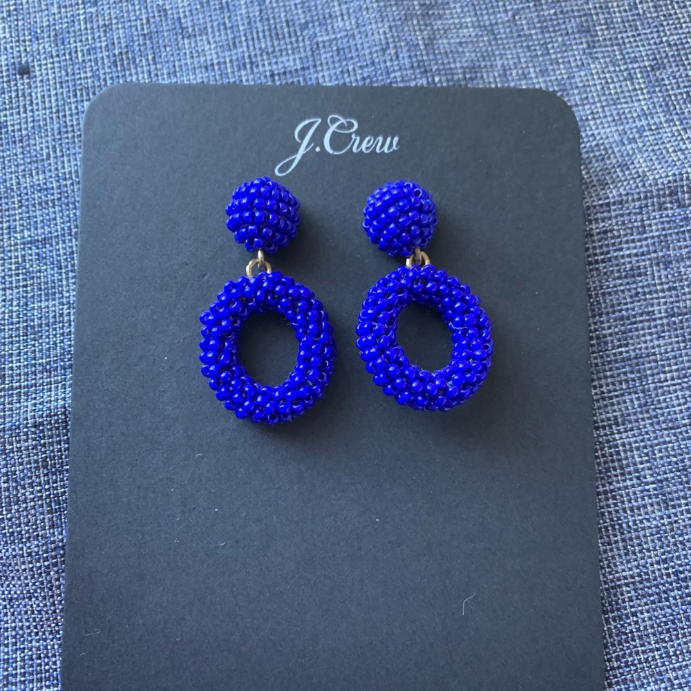 Beaded J. Crew Earrings